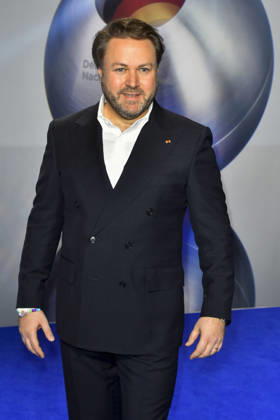 ABBduesseldorf: Daniel M. Harrich deutscher Regisseur, Filmproduzent zu Gast auf dem blauen Teppich bei der 18.Verleihung Deutscher Nachhaltigkeitspreis 2025 im Maritim Hotel am 05.12.2025 NRW Deutschland