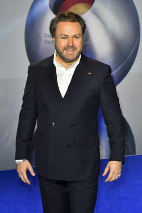 ABBduesseldorf: Daniel M. Harrich deutscher Regisseur, Filmproduzent zu Gast auf dem blauen Teppich bei der 18.Verleihung Deutscher Nachhaltigkeitspreis 2025 im Maritim Hotel am 05.12.2025 NRW Deutschland