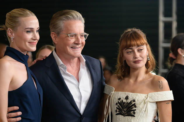Fallout Premiere - Los Angeles, USA LOS ANGELES, USA. December 08, 2025: Annabel O Hagan, Kyle MacLachlan & Ella Purnell at the season 2 premiere of Fallout at the Academy Museum. Los Angeles CA USA Copyright: xPaulxSmith Featureflashx