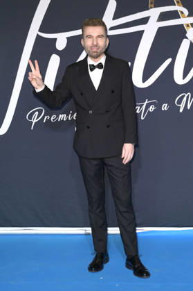 Claudio Guerrini attends at blu carpet of Il Vitti 2025 at Rome Convention Center La Nuvola in Rome.