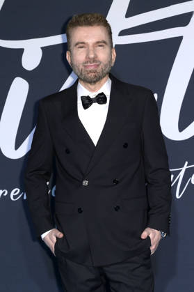 Claudio Guerrini attends at blu carpet of Il Vitti 2025 at Rome Convention Center La Nuvola in Rome.