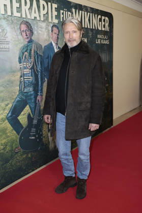 Mads Mikkelsen bei der Premiere des Kinofilms Therapie für Wikinger Den sidste viking The Last Viking im Kino im Delphi-Filmpalast. Berlin, 17.12.2025