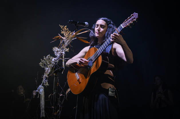 Music Concert - La NINA - Furesta Europa Tour The Neapolitan female singer-songwriter La Nina pseudonym of Carola Moccia - performs live for the Furesta Europa Tour at at Atlantico Club on December 17, 2025 in Rome, Italy Rome Atlantico Italy Copyright: xRobertoxBettacchix xLiveMediax LPM_2198466
