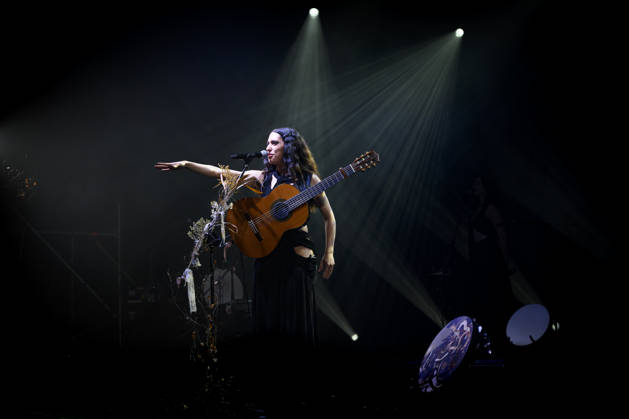 Music Concert - La NINA - Furesta Europa Tour The Neapolitan female singer-songwriter La Nina pseudonym of Carola Moccia - performs live for the Furesta Europa Tour at at Atlantico Club on December 17, 2025 in Rome, Italy Rome Atlantico Italy Copyright: xRobertoxBettacchix xLiveMediax LPM_2198478