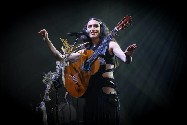 Music Concert - La NINA - Furesta Europa Tour The Neapolitan female singer-songwriter La Nina pseudonym of Carola Moccia - performs live for the Furesta Europa Tour at at Atlantico Club on December 17, 2025 in Rome, Italy Rome Atlantico Italy Copyright: xRobertoxBettacchix xLiveMediax LPM_2198479