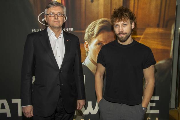 abb: Sergei Loznitsa ist ein ukrainischer Filmregisseur mit Alexander Alexandrowitsch Kusnezow ist ein ukrainisch-russischer Filmschauspieler zu Gast auf dem roten Teppich bei der Berlin Premiere des Kino Films Zwei Staatsanwälte Staatsanwaelte im Cinema Paris Berlin am 17.12.2025 in Berlin Berlin Deutschland