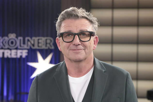 Hans Sigl bei der Aufzeichnung der WDR-Talkshow Kölner Treff im WDR Studio BS 3. Köln, 18.12.2025