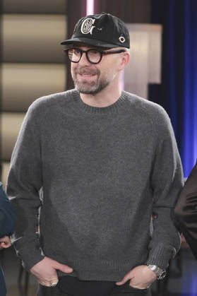 Mark Forster bei der Aufzeichnung der WDR-Talkshow Kölner Treff im WDR Studio BS 3. Köln, 18.12.2025