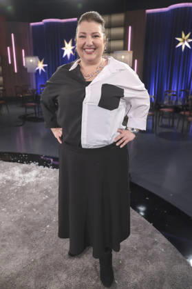 Meltem Kaptan bei der Aufzeichnung der WDR-Talkshow Kölner Treff im WDR Studio BS 3. Köln, 18.12.2025