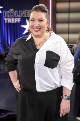 Meltem Kaptan bei der Aufzeichnung der WDR-Talkshow Kölner Treff im WDR Studio BS 3. Köln, 18.12.2025