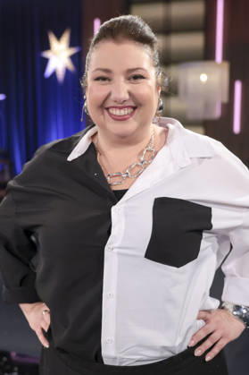 Meltem Kaptan bei der Aufzeichnung der WDR-Talkshow Kölner Treff im WDR Studio BS 3. Köln, 18.12.2025