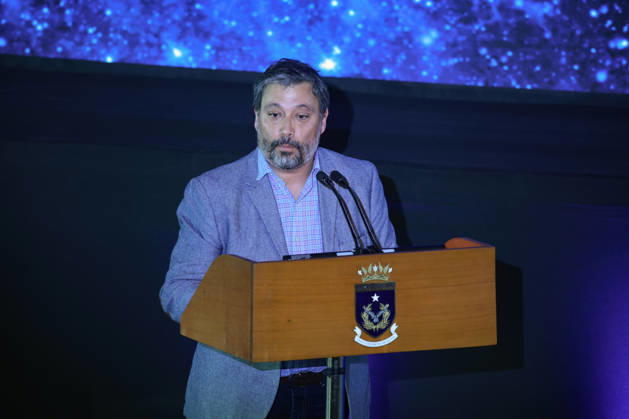 Santiago, December 22, 2025 President Gabriel Boric participates in the inauguration of the National Space Center located in the Cerrillos district Diego Martin Aton Chile, Aton 1113797 jpeg Copyright: DiegoxMartin