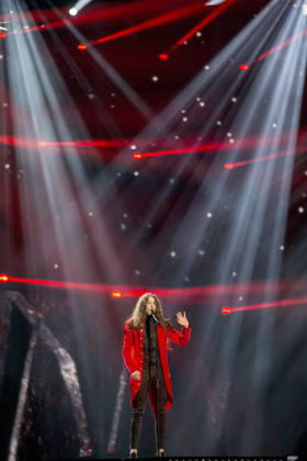 2016 Eurovision Song Contest Dress Rehearsal of the Grand Final STOCKHOLM, SWEDEN - MAY 13: Michal Szpak of Poland performs during the Second Dress Rehearsal of the Grand Final ahead of the 2016 Eurovision Song Contest in Stockholm, Sweden on May 13, 2016. Stockholms Lan Sweden. Editorial use only. Please get in touch for any other usage. Copyright: x2025xAnadoluxMehmetxKamanx
