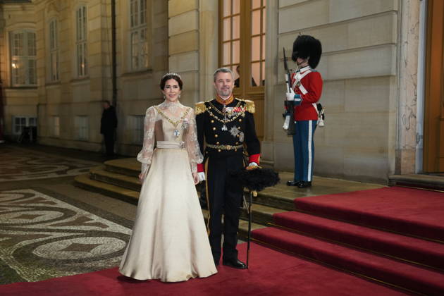 DENMARK New Year s Reception and Banquet at Christian VII s Palace Queen Mary and King Frederik X. New Year s Reception and Banquet at Christian VII s Palace, Amalienborg Palace in Copenhagen, Thursday, January 1, 2026. (Photo: Keld Navntoft Scanpix 2026) , Copenhagen Denmark Copyright: KeldxNavntoftx spdk20260101-194714-L