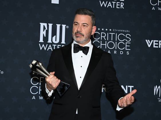 31st Annual Critics Choice Awards - Pressroom Jimmy Kimmel in the press room at the 31st Annual Critics Choice Awards held at Barker Hanger on January 4, 2026 in Santa Monica, Ca. Santa Monica Barker Hanger California USA Copyright: xTammiexArroyox xAFF-USA.comx