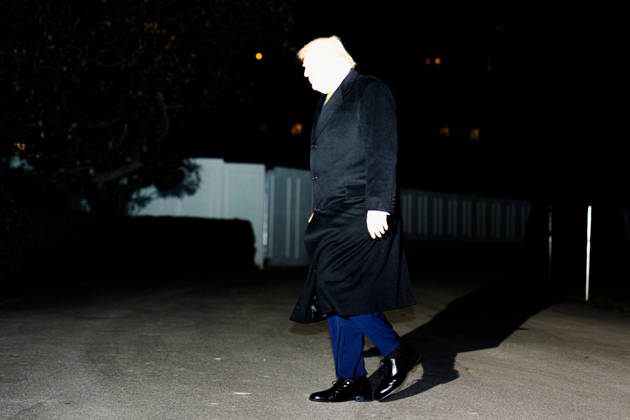 Donald Trump Returns to White House United States President Donald J Trump returns to the White House in Washington, DC, USA, on Sunday, January 4, 2026. Credit: Aaron Schwartz Pool via CNP Washington District of Columbia United States Copyright: xPool ABACAx