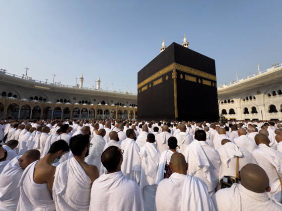 Masjid al-Haram, Islam’s Holiest Mosque in Mecca MECCA, SAUDI ARABIA - JANUARY 4: Muslim worshippers perform prayers around the Kaaba inside Masjid al-Haram in Mecca, Saudi Arabia, on January 4, 2026. Considered the holiest site in Islam and the qibla for Muslims around the world, Masjid al-Haram and the Kaaba have been partially or fully rebuilt across different historical periods since the time of Prophet Ibrahim and Prophet Ismail. With vast open and covered prayer areas, the mosque welcomes visitors from across the globe throughout the year. Ismael Adnan Yaqoob Anadolu Mecca Saudi Arabia. Editorial use only. Please get in touch for any other usage.  Copyright: x2026xAnadoluxIsmaelxAdnanxYaqoobx