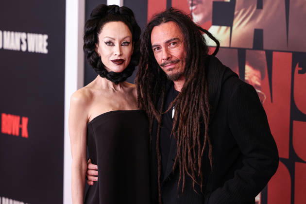 Los Angeles Premiere Of Row K Entertainment s Dead Man s Wire LOS ANGELES, CALIFORNIA, USA - JANUARY 07: Evis Xheneti Shaffer and husband James Shaffer of American nu metal band Korn arrive at the Los Angeles Premiere Of Row K Entertainment s Dead Man s Wire held at AMC The Grove 14 on January 7, 2026 in Los Angeles, California, United States., Credit:Xavier Collin Avalon United States, California, Los Angeles, AMC The Grove 14 Copyright: xXavierxCollinx xAvalonx 1064229843