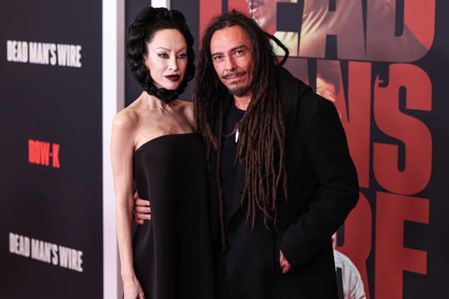 Los Angeles Premiere Of Row K Entertainment s Dead Man s Wire LOS ANGELES, CALIFORNIA, USA - JANUARY 07: Evis Xheneti Shaffer and husband James Shaffer of American nu metal band Korn arrive at the Los Angeles Premiere Of Row K Entertainment s Dead Man s Wire held at AMC The Grove 14 on January 7, 2026 in Los Angeles, California, United States., Credit:Xavier Collin Avalon United States, California, Los Angeles, AMC The Grove 14 Copyright: xXavierxCollinx xAvalonx 1064229874