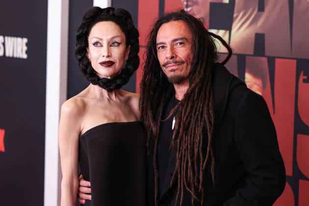 Los Angeles Premiere Of Row K Entertainment s Dead Man s Wire LOS ANGELES, CALIFORNIA, USA - JANUARY 07: Evis Xheneti Shaffer and husband James Shaffer of American nu metal band Korn arrive at the Los Angeles Premiere Of Row K Entertainment s Dead Man s Wire held at AMC The Grove 14 on January 7, 2026 in Los Angeles, California, United States., Credit:Xavier Collin Avalon United States, California, Los Angeles, AMC The Grove 14 Copyright: xXavierxCollinx xAvalonx 1064229901