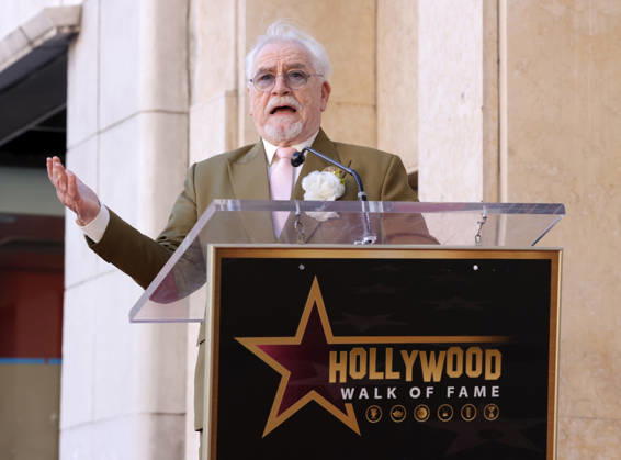 Brian Cox attends an unveiling ceremony honoring Alan Cumming with the 2,832nd star on the Hollywood Walk of Fame in Los Angeles on Thursday, January 08, 2026.  LAP20260108853 GREGxGRUDT