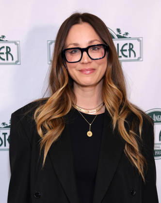 9 January 2026 - Los Angeles, California - Kaley Cuoco. The Stella Adler Academy of Acting and Theatre Staged Benefit Reading Of All The President s Men held at Harmony Gold Theater l in Los Angeles. Photo Copyright: xAdMediax MediaPunchx