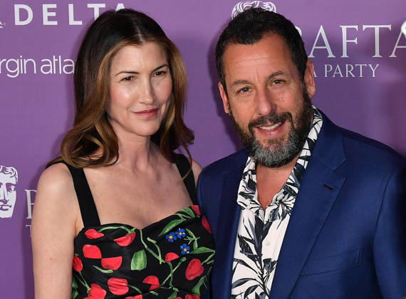 2026 BAFTA Tea Party - Arrivals Jackie Sandler, Adam Sandler attend the 2026 BAFTA Tea Party at Four Seasons Hotel Los Angeles at Beverly Hills on January 10, 2026 in Los Angeles, California. Beverly Hills Four Seasons Beverly Hills California USA Copyright: ximageSPACEx
