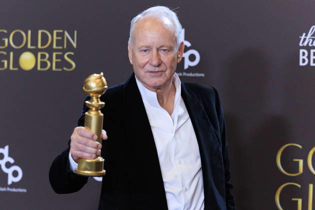 January 11, 2026, Beverly Hills, California, USA: Stellan Skarsgard in the press room during the 83rd Annual Golden Globe Awards on Sunday, January 11, 2026, at the Beverly Hilton in Beverly Hills, California. ARIANA RUIZ BNS PI Beverly Hills USA - ZUMAp124 20260111_zaa_p124_360 Copyright: xArianaxRuizx