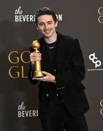 83rd Annual Golden Globes - Press Room Timothee Chalamet in the press room at the 83rd Golden Globe Awards at the Beverly Hilton Hotel on January 11, 2025 in Beverly Hills, CA. Beverly Hills Beverly Hilton Hotel California USA Copyright: xLISAxOConnor AFF-USA.comx