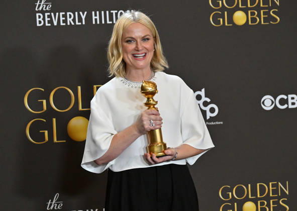 83rd Annual Golden Globes - Press Room Amy Poehler in the press room at the 83rd Golden Globe Awards at the Beverly Hilton Hotel on January 11, 2025 in Beverly Hills, CA. Beverly Hills Beverly Hilton Hotel California USA Copyright: xLISAxOConnor AFF-USA.comx