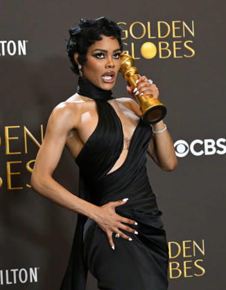83rd Annual Golden Globes - Press Room Teyana Taylor in the press room at the 83rd Golden Globe Awards at the Beverly Hilton Hotel on January 11, 2025 in Beverly Hills, CA. Beverly Hills Beverly Hilton Hotel California USA Copyright: xLISAxOConnor AFF-USA.comx