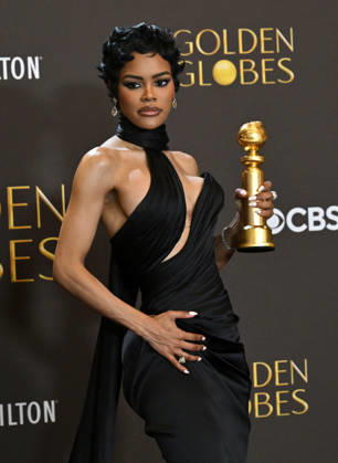 83rd Annual Golden Globes - Press Room Teyana Taylor in the press room at the 83rd Golden Globe Awards at the Beverly Hilton Hotel on January 11, 2025 in Beverly Hills, CA. Beverly Hills Beverly Hilton Hotel California USA Copyright: xLISAxOConnor AFF-USA.comx