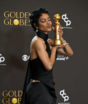 83rd Annual Golden Globes - Press Room Teyana Taylor in the press room at the 83rd Golden Globe Awards at the Beverly Hilton Hotel on January 11, 2025 in Beverly Hills, CA. Beverly Hills Beverly Hilton Hotel California USA Copyright: xLISAxOConnor AFF-USA.comx