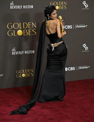 83rd Annual Golden Globes - Press Room Teyana Taylor in the press room at the 83rd Golden Globe Awards at the Beverly Hilton Hotel on January 11, 2025 in Beverly Hills, CA. Beverly Hills Beverly Hilton Hotel California USA Copyright: xLISAxOConnor AFF-USA.comx