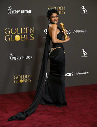 83rd Annual Golden Globes - Press Room Teyana Taylor in the press room at the 83rd Golden Globe Awards at the Beverly Hilton Hotel on January 11, 2025 in Beverly Hills, CA. Beverly Hills Beverly Hilton Hotel California USA Copyright: xLISAxOConnor AFF-USA.comx
