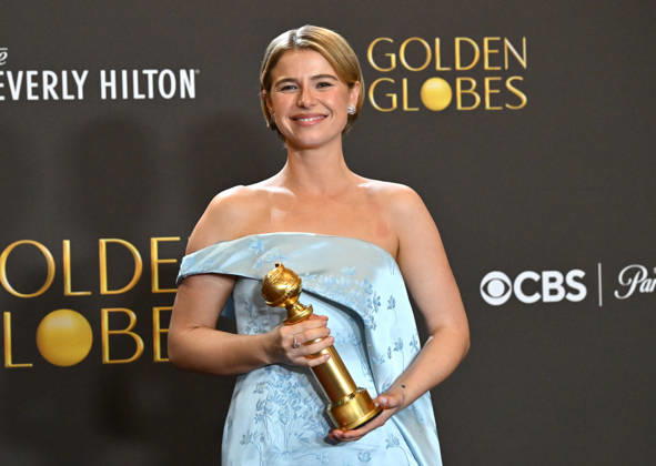 83rd Annual Golden Globes - Press Room Jessie Buckley in the press room at the 83rd Golden Globe Awards at the Beverly Hilton Hotel on January 11, 2025 in Beverly Hills, CA. Beverly Hills Beverly Hilton Hotel California USA Copyright: xLISAxOConnor AFF-USA.comx