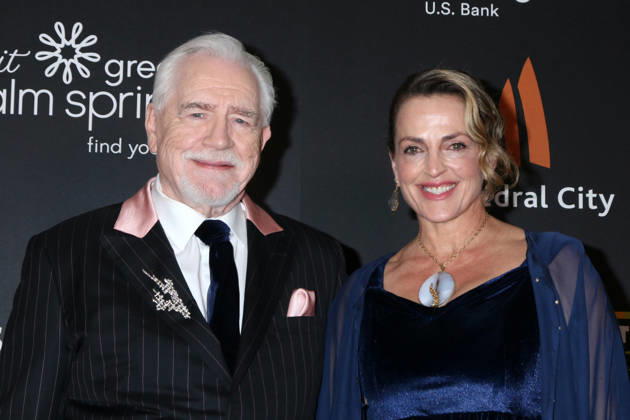 January 11, 2026, Palm Springs, Ca, USA: PALM SPRINGS - JAN 11: Brian Cox, Nicole Ansari Cox at the Glenrothan Screening - Closing Night PSIFF at the Richards Center for the Arts on January 11, 2026 in Palm Springs, CA Palm Springs USA - ZUMAnc22 20260111_zaa_nc22_248 Copyright: xKathyxHutchinsx