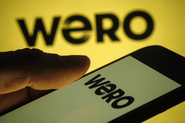 Symbolfoto: Das Logo des Zahlungsdienst Wero der European Payments Initiative (EPI) ist auf dem Display eines Smartphones zu sehen. Berlin, 13.01.2026. Berlin Deutschland Copyright: xThomasxTrutschelx