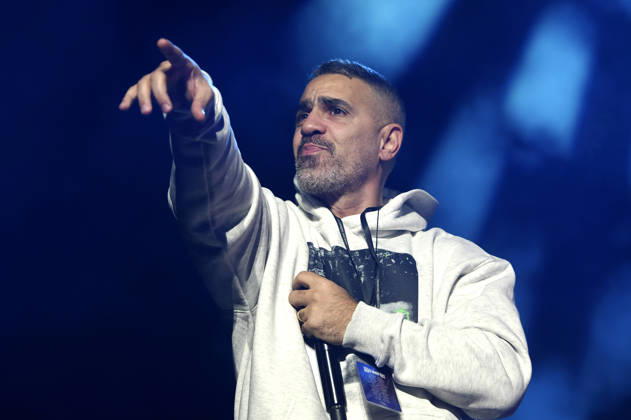 Bushido live bei einem Konzert seiner Alles wird gut -Tour in der ZAG Arena. Hannover, 14.01.2026