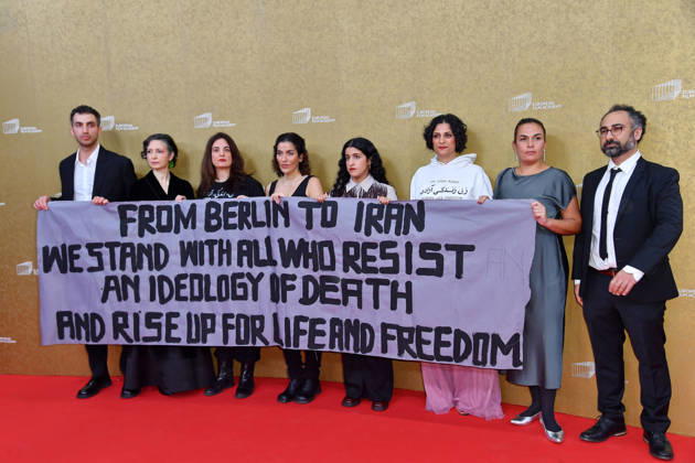 Filmemacher mit iranischem Hintergrund bei der Verleihung des EUROPEAN FILM AWARDS 2026 in Berlin am 17.01.2026