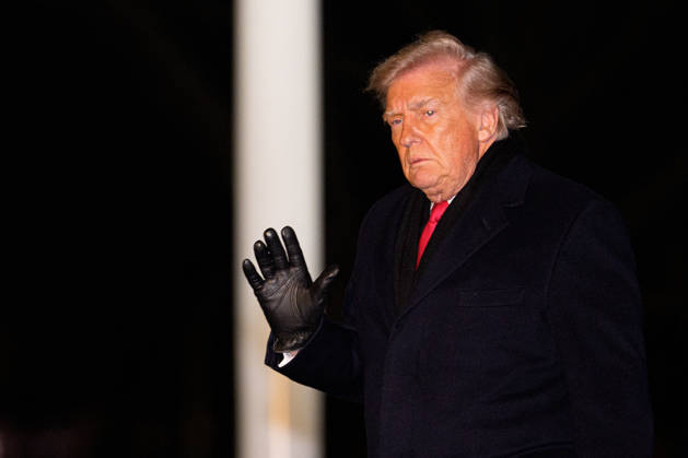 Donald Trump Returns to White House United States President Donald J Trump and waves as he arrives at the White House in Washington, DC, USA, on Tuesday, January 20, 2026. Credit: Aaron Schwartz Pool via CNP Washington District of Columbia United States Copyright: xPool ABACAx