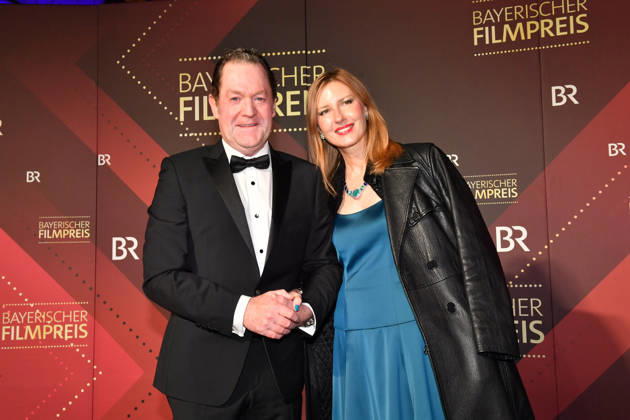 Jürgen Tonkel mit Begleitung 47. Bayerischer Filmpreis Preis, Auszeichnung Prinzregententheater München 23. Januar 2026