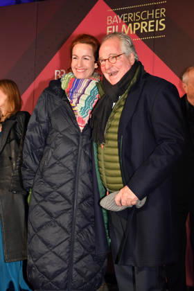 Friedrich von Thun mit Tochter Gloria 47. Bayerischer Filmpreis Preis, Auszeichnung Prinzregententheater München 23. Januar 2026