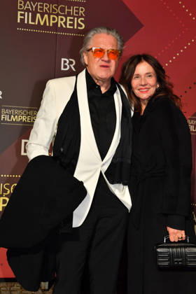 Michael Brandner mit Ehefrau Karin 47. Bayerischer Filmpreis Preis, Auszeichnung Prinzregententheater München 23. Januar 2026
