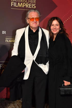 Michael Brandner mit Ehefrau Karin 47. Bayerischer Filmpreis Preis, Auszeichnung Prinzregententheater München 23. Januar 2026