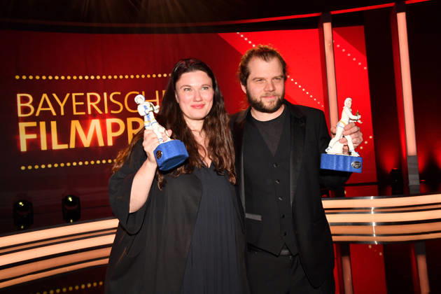 Mascha Schilinski und Fabian Camper 47. Bayerischer Filmpreis Preis, Auszeichnung Party Prinzregententheater München 23. Januar 2026