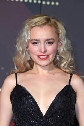 Anne-Marie Waldeck bei der Ankunft zur VERLEIHUNG DES BAYERISCHEN FILMPREISES 2025 im Prinzregententheater in München am 23.01.2026