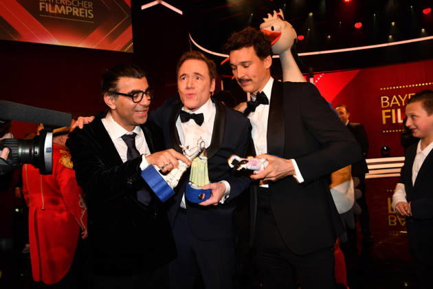 Michael Bully Herbig und Florian David Fitz 47. Bayerischer Filmpreis Preis, Auszeichnung Party Prinzregententheater München 23. Januar 2026