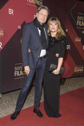 Roland Suso Richter und Ina Paule Klink bei der Verleihung des 47. Bayerischen Filmpreises 2025 im Prinzregententheater. München, 23.01.2026
