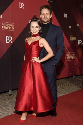 Darya Birnstiel und Philip Birnstiel bei der Verleihung des 47. Bayerischen Filmpreises 2025 im Prinzregententheater. München, 23.01.2026